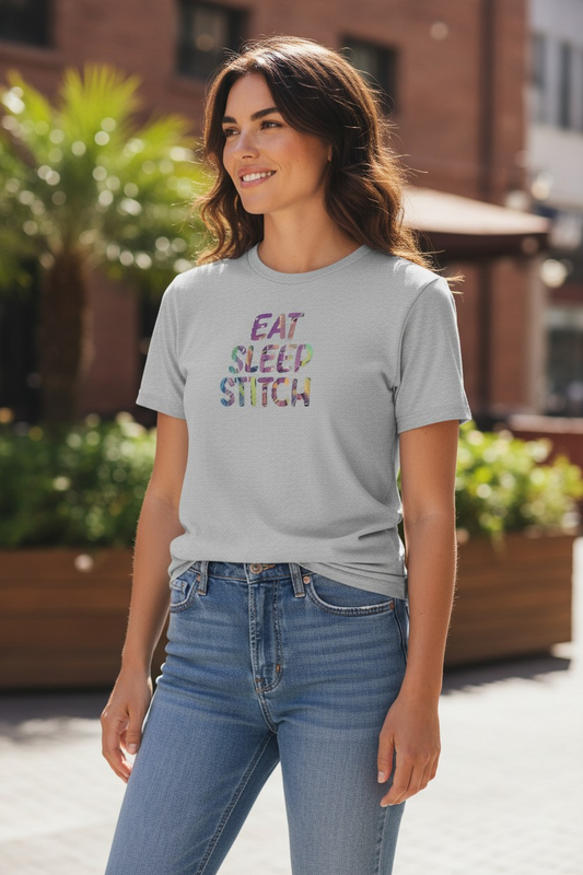 Cross stitching Tops