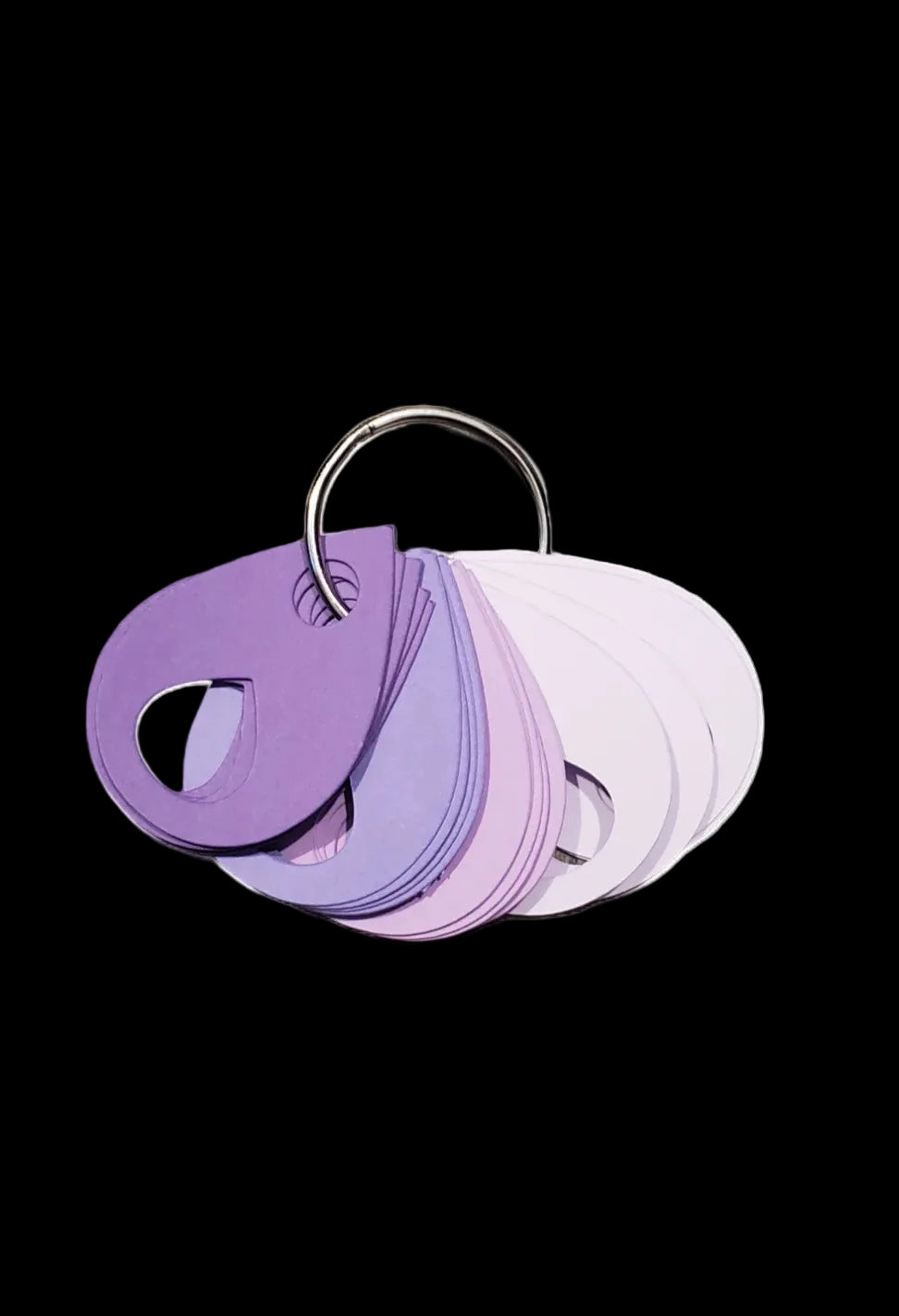 Card stock Floss drops