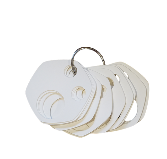 Card stock Floss drops