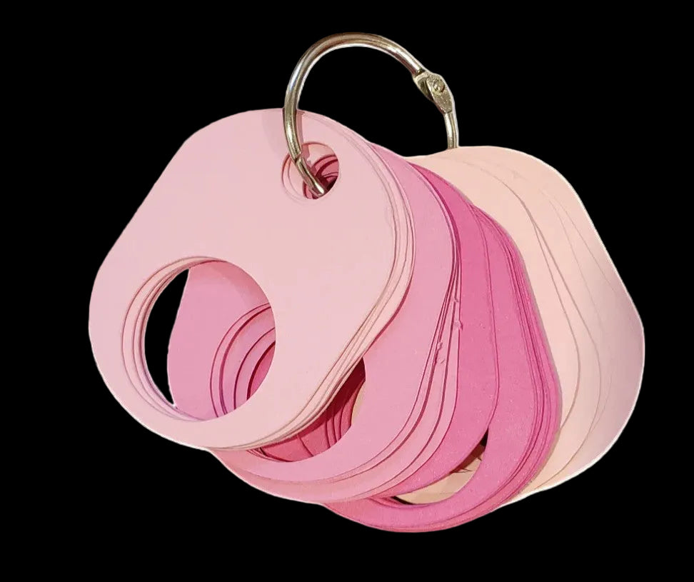 Card stock Floss drops