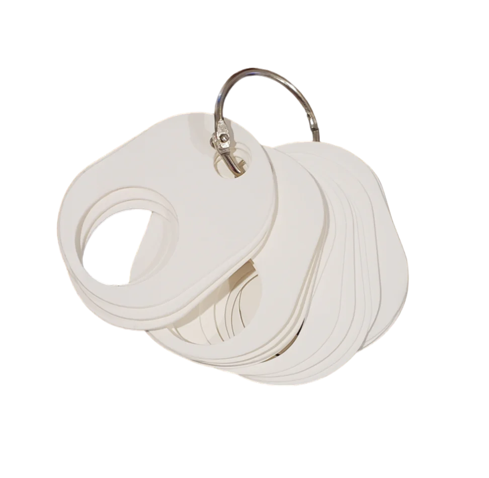 Card stock Floss drops