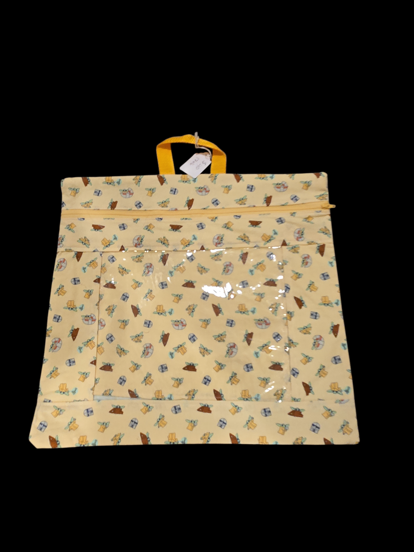 Vinyl front project bags--Multiple prints to choose from see listing--