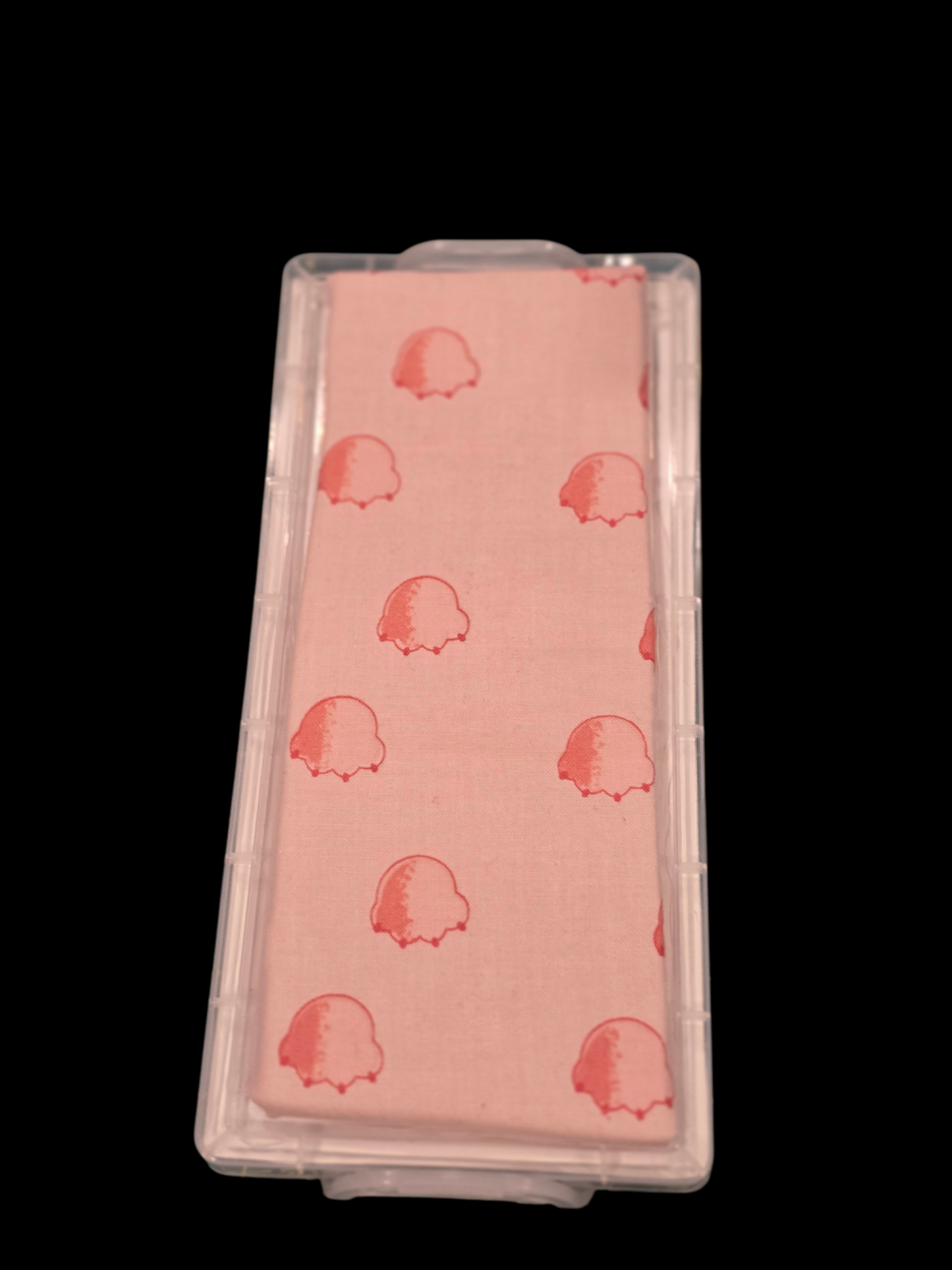 Needle Box with Pin Pillow Lid