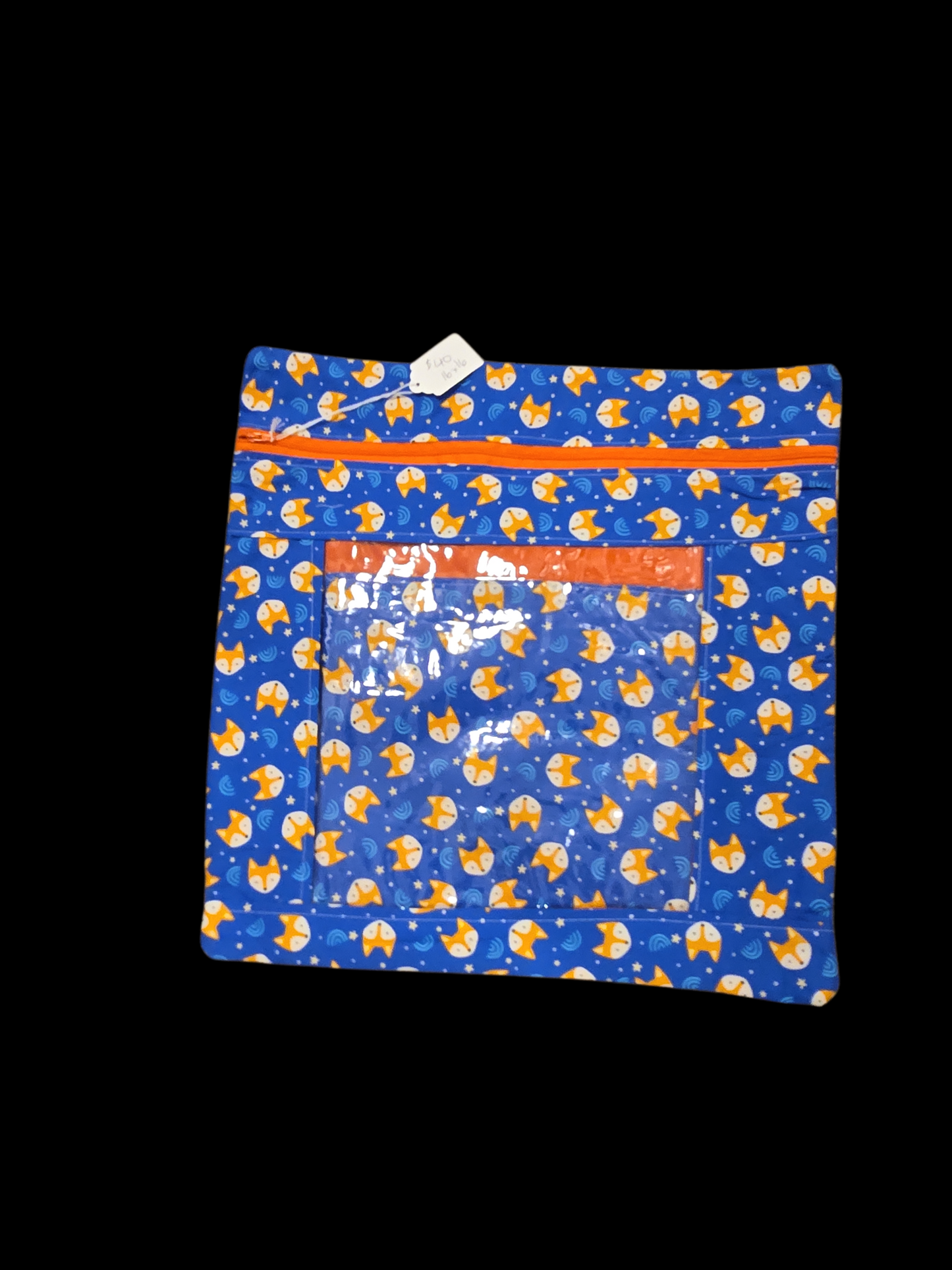 Vinyl front project bags--Multiple prints to choose from see listing--