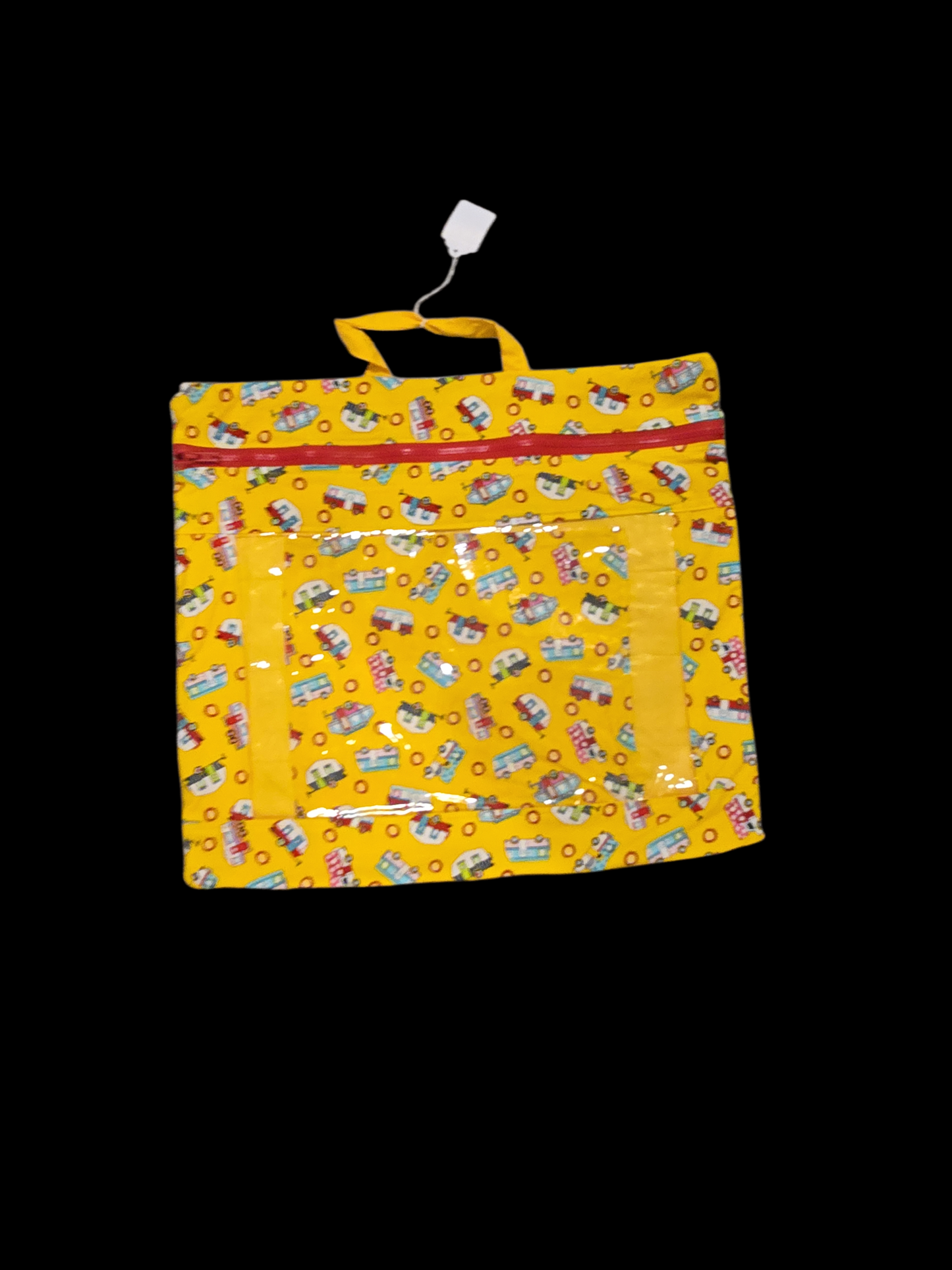 Vinyl front project bags--Multiple prints to choose from see listing--