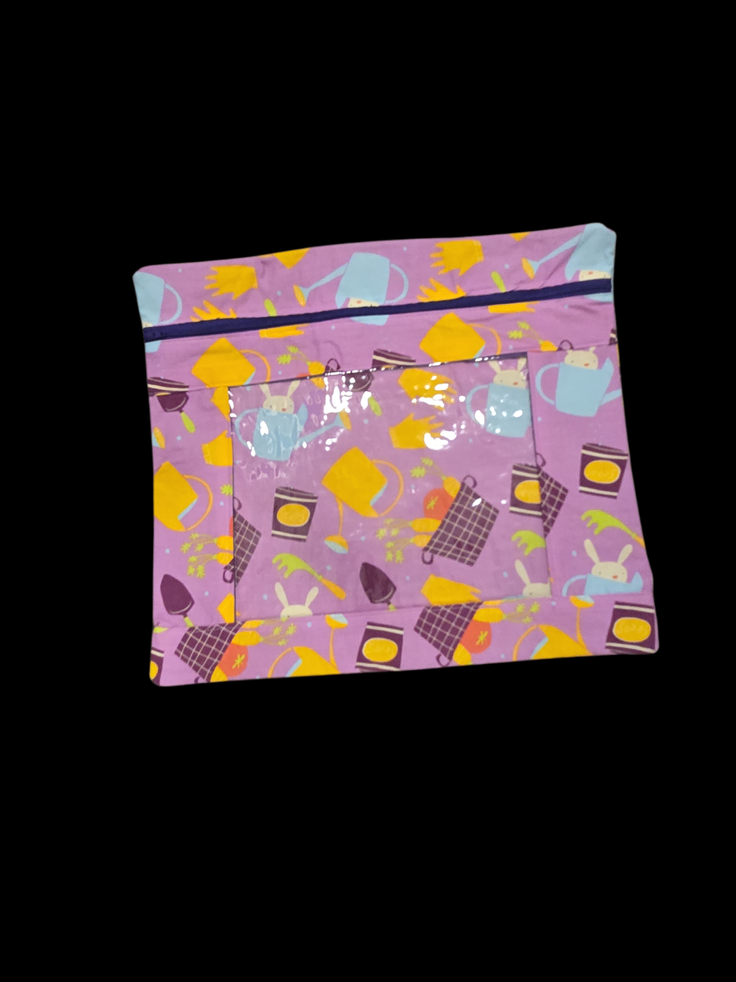 Vinyl front project bags--Multiple prints to choose from see listing--