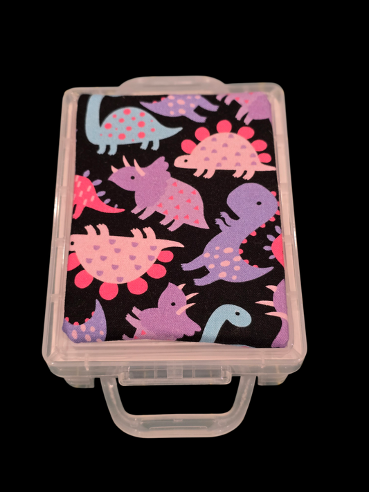 Needle Box with Pin Pillow Lid